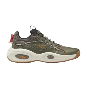Reebok Solution Mid 'Trek Grey Hunter Green' Baskets Gris piste/Vert chasseur/Marron sauvage HP3317