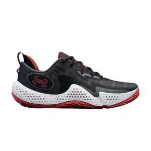 Under Armour Spawn 5 'Black Red' Baskets Noir/Gravel 3026285 001