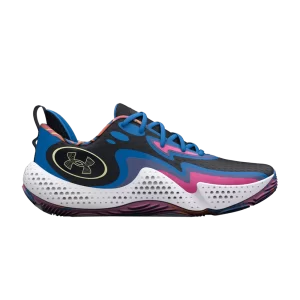 Under Armour Spawn 5 LE 'Black Pink Edge' Baskets Noir/Pink Edge/Lemon Ice 3026758 001