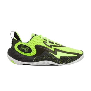 Under Armour Spawn 5 'Let's 3 – Vert 'Baskets Vert/Noir/Blanc 3026892 001
