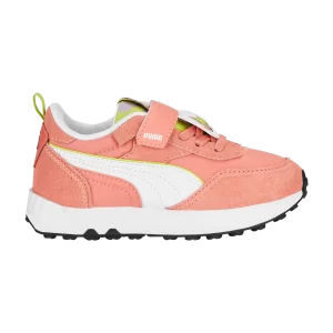 Puma Baskets Bob l'éponge x Rider FV Little Kid 'Patrick' Rose œillet/Blanc 392120 01