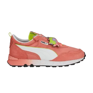 Puma Baskets Bob l'éponge x Rider FV 'Patrick' Rose œillet/Blanc 378544 01