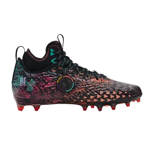 Under Armour Spotlight Clone MC LE 'Black History Month' Baskets Noir/Mandarin Électrique 3026337 001
