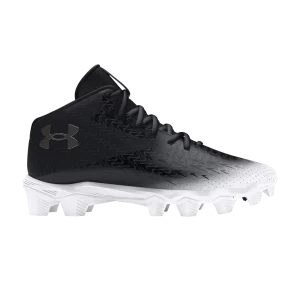 Under Armour Spotlight Franchise 4 RM GS 'Black Metallic Gun Metal' Baskets Noir/Blanc/Pistol Metal 3027320 001