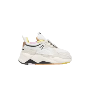 Puma Squishmallows x RS-X Baskets 'Cam' pour tout-petits Blanc chaud/Neige de montagne/Citron meringue 397498 01