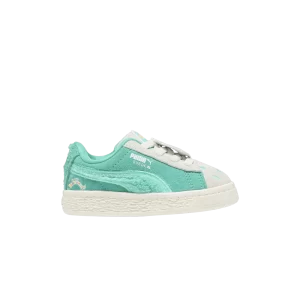 Puma Squishmallows x Suede XL Baskets 'Winston' pour tout-petits Blanc chaud/Neige de montagne/Piscine électrique 397504 01