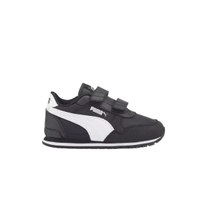 Baskets Puma ST Runner v3 Nylon Enfant 'Noir Blanc 'Noir/Blanc 384903 01