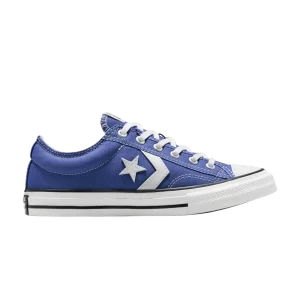 Converse Star Player 76 Low GS 'Blue' Baskets Bleu clair/Blanc vintage/Noir A10387C