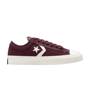 Converse Star Player 76 Baskets basses en daim 'Bloodstone' Pierre de sang/Aigrette/Noir A11532C
