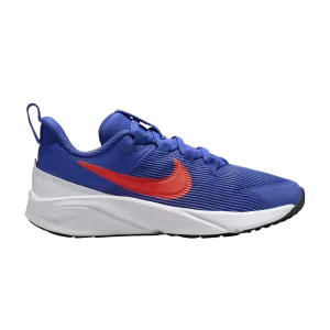 Nike Star Runner 4 PS 'Astronomy Blue Total Orange' Bleu Astronomique/Blanc/Orange Total/Orange Équipe DX7614 402