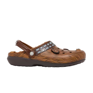 Crocs Star Wars x Classic Lined Clog 'Chewbacca' Baskets Marron/Argent/Marron foncé 208858 206