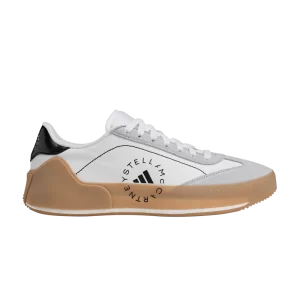 Baskets adidas Stella McCartney x Wmns Court Boost 'White Charcoal Gum' Cloud White/Charcoal/Noir couleur IE8768