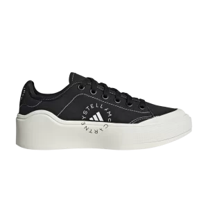adidas Stella McCartney x Wmns Court 'Core Black' Baskets Couleur noire/Couleur noire/Couleur blanche HP5702