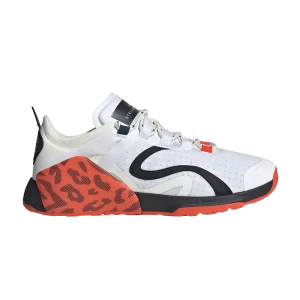 Baskets adidas Stella McCartney x Wmns Dropset 'Leopard' Blanc/Blanc/Orange actif IG1142