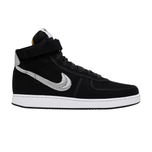 Nike Stussy x Vandal High 'Black' Baskets Noir/Argent Métallique/Noir DX5425 001