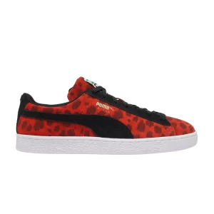Puma Suede 'Animal Print - Warm Earth' Baskets Terre Chaude/Noir/Blanc 391108 02