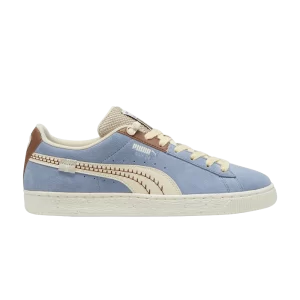 Baskets Puma Suede 'Expedition' Bleu Zen/Marron Champignon 395783 01