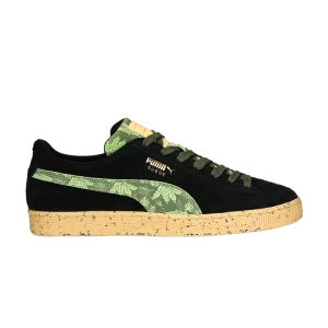 Puma Suede 'Gentle Jungle – Noir 'Baskets Noir/Spring Fern 390057 02
