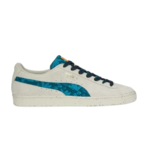 Baskets Puma Suede 'Gentle Jungle – Ivory' Ivoire mat/Nuit foncée 390057 01