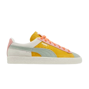 Baskets Puma Suede 'Icons of Unity' Blanc chaud/Jaune Fizz 393750 01