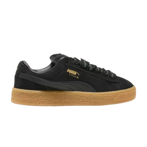 Puma Suede XL Big Kid 'Black Gum' Baskets Noir/Vine/Blanc 398180 02
