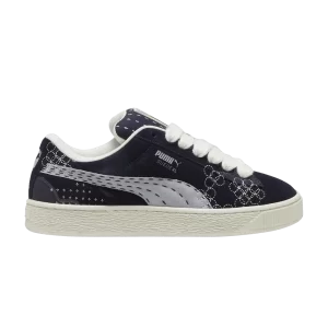Baskets Puma Suede XL 'Sashiko' Nouveau Marine/Gris 395777 01