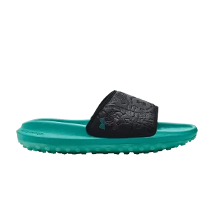 Under Armour Summit Fat Tire Sway Slide 'Black History Month' Baskets Neptune/Noir 3026955 300