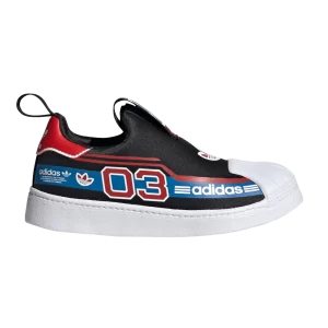 adidas Superstar 360 J 'Toy Race Car' Noir/Rouge vif/Blanc nuage HQ4075