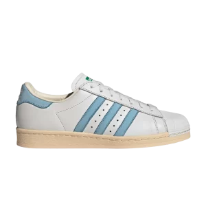 adidas Superstar 82 'Crystal White Clear Blue' Blanc cristal/Bleu pur/Vert ID2151