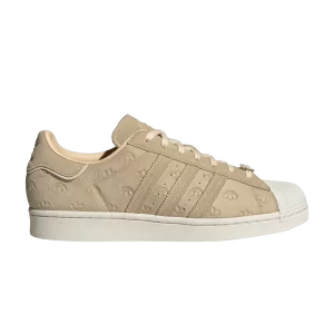 adidas Superstar 'Allover Debossed Trefoils - Savanna' couleur Savannah/Savannah/Blanc GY0027