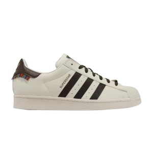 adidas Superstar 'Chalk White Brown' Baskets Craie blanc/Marron/Craie blanc GY2524