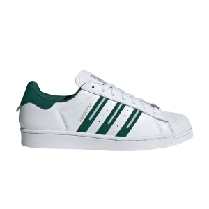 Baskets adidas Superstar 'Embroidered Green Stripes' Cloud White/Collegiate Green/Gray One ID1374