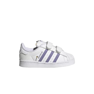 Baskets adidas Superstar I 'Save The Bees' Nuage blanc/Lilas magique/Encre énergétique HP6219