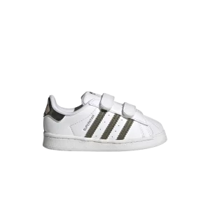 adidas Superstar I 'White Camo' Baskets Blanc Nuage/Olive Strata/Blanc Nuage HQ4286