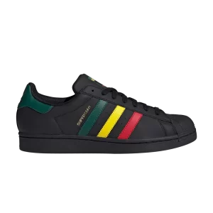 Baskets adidas Superstar 'Rasta - Black' Noir/Jaune/Vert collégial IH3121