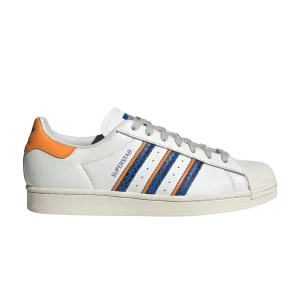 Baskets adidas Superstar 'White Orange Rush Snakeskin' Blanc Noyau/Team Orange/Orange Peak FZ6476
