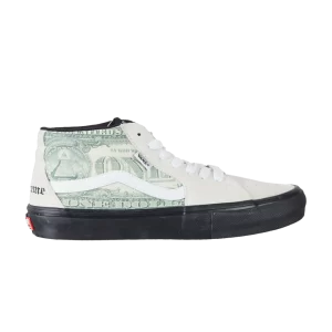 Vans Supreme x Skate Grosso Mid 'Dollar Bill - Blanc' Blanc VN0A5FCGWHT