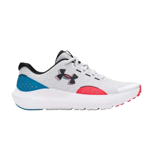 Under Armour Surge 4 3D GS 'White Capri' Blanc/Noir 3027825 100