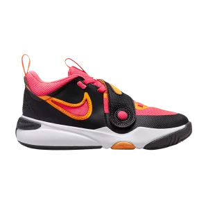 Nike Team Hustle D11 PS 'Black Hot Punch' Noir/Orange vif/Blanc/Hot Punch DV8994 001