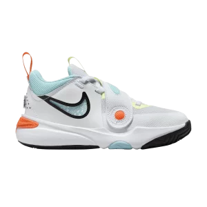 Nike Team Hustle D11 PS 'CHBL' Blanc/Blanc/Barely a Volt/Cup HF5737 141