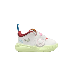 Nike Team Hustle D11 TD 'Summit White Barely Volt' Blanc sommet/Lait de coco/Bleu photo clair/Barely a Volt FJ1394 100