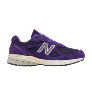 Baskets New Balance Teddy Santis x 990v4 Made in USA 'Plum Purple' Prune/Argent U990TB4