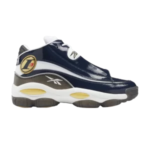 Reebok The Answer DMX 'NCAA Pack - Georgetown' Collegiate Navy/Blanc Chaussures/Laiton Reebok HR1061
