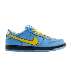 Nike The Powerpuff Girls x Dunk Low Pro SB QS 'Bubbles' Bleu froid/Bleu royal profond/Rose actif FZ8320 400