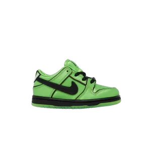Nike The Powerpuff Girls x Dunk Low Pro SB QS TD 'Buttercup' Vert/Noir/Rose Lotus FZ8831 300