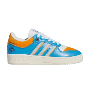 adidas The Simpsons x Rivalry Low 'Itchy' Baskets Couleur fournisseur/Bleu halo/Blanc crème IE7566