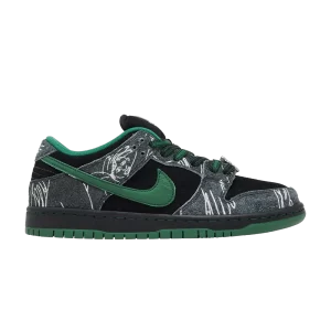 Nike THERE Skateboards x Dunk Low SB 'Ultra Humanized' Special Box Noir/Vert Gulch/Blanc sommet HF7743 001 SB
