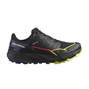 Baskets Salomon Thundercross GORE-TEX 'Black Surf The Web' Noir/Surf sur Internet/Jaune Safe L47551400