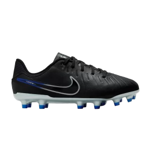 Nike Tiempo Legend 10 Academy MG GS 'Shadow Pack' Noir/Hyper Royal/Chrome DV4348 040