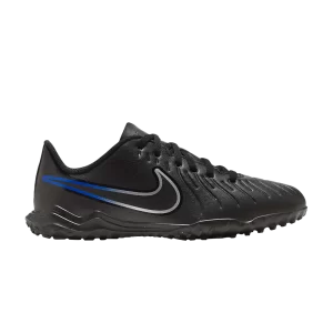 Nike Tiempo Legend 10 Club TF GS 'Shadow Pack' Noir/Hyper Royal/Chrome DV4355 040